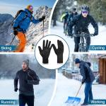 Cold Weather Touch Screen Glove Liners for Cycling