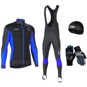 FDX Men's Winter Cycling Suit with Accessories