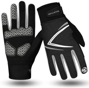 Warm Windproof Full Finger Cycling Gloves for All