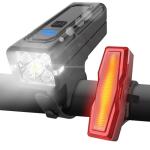 Super Bright USB Rechargeable Bike Lights Set