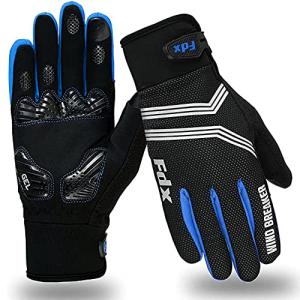 FDX Winter Cycling Gloves - Soft, Touchscreen Ready