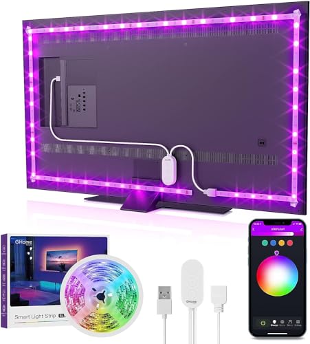 Smart WiFi LED TV Backlight Compatible with Alexa/Google Home