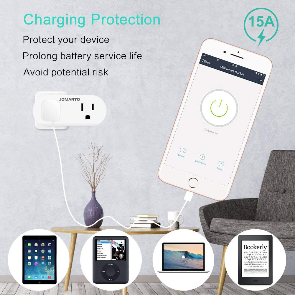 2-Pack Smart Plug for Echo Plus/Show with Energy Monitoring