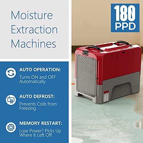 Smart Commercial Dehumidifier with Pump - ALORAIR Storm