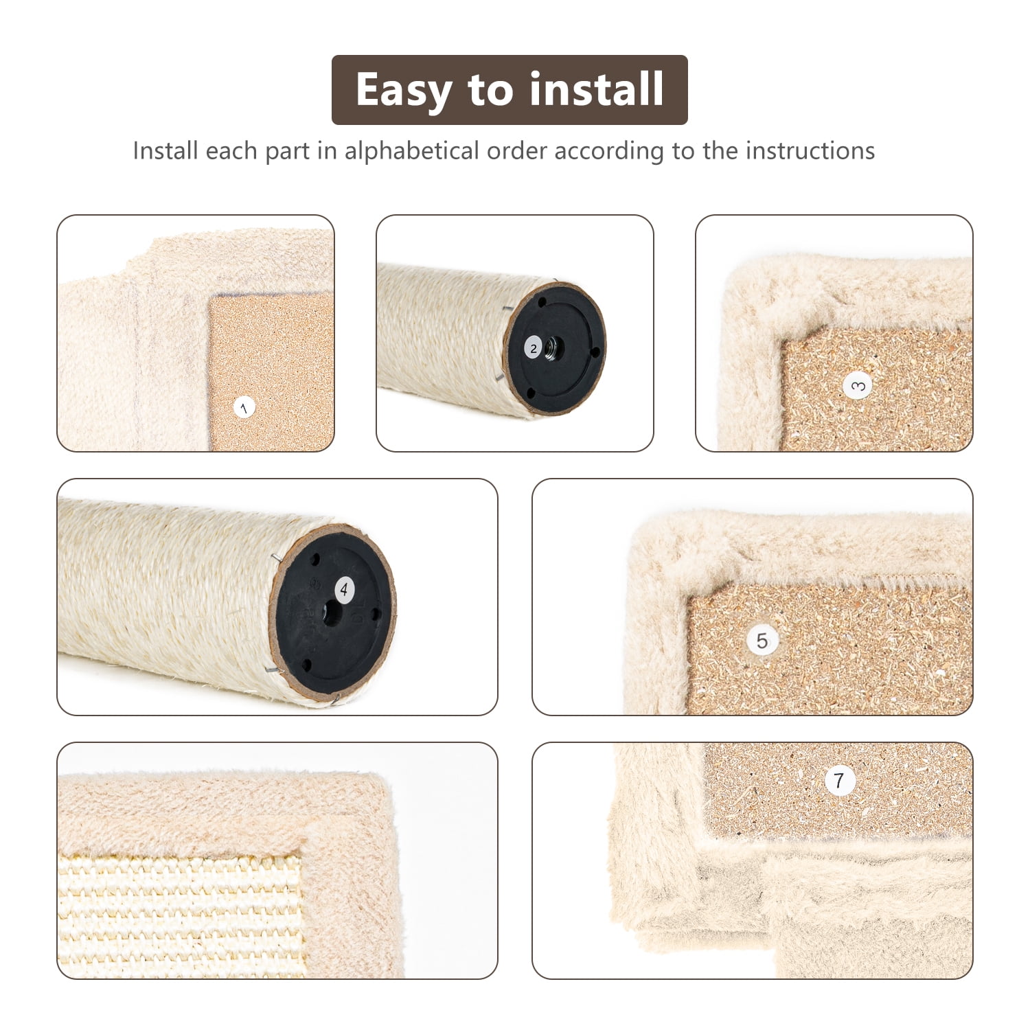 Cat Wall Shelves Set for Climbing and Playing