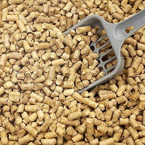 Natural Pine Wood Cat Litter Pellets 100% Non-Clumping