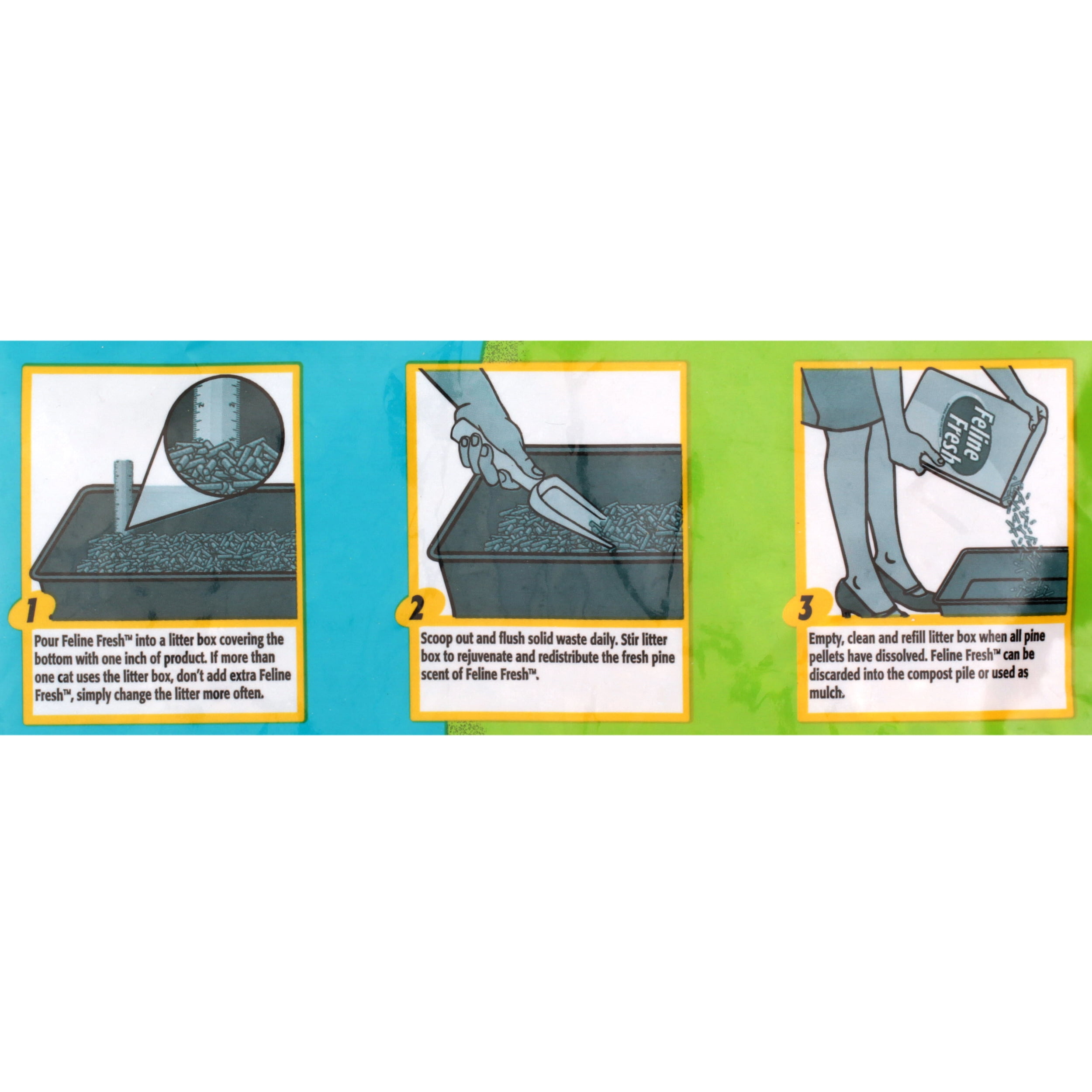 Feline Fresh Pine Cat Litter 2 Pack