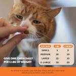 Crunchy Cat Joint Health Chews with Chicken