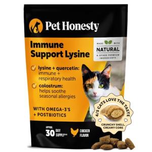 Lysine Immune Support for Cats – Allergy Relief