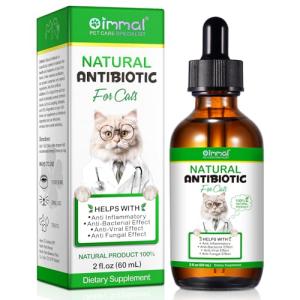 Natural Antibiotic Drops for Cats – Chicken Flavor