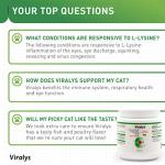 Vetoquinol Viralys Fish Flavored L-Lysine for Cats