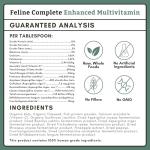 Wholistic Pet Organics Feline Complete Multivitamin Powder