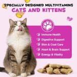 15-in-1 Cat Vitamins for Health and Wellness