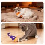 Lulu's Interactive Cat Toy with Catnip and Feather