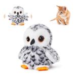 Potaroma Flapping Owl Cat Toy with Sounds