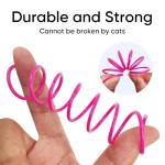 30 Pack Colorful Cat Spring Toys for Fun