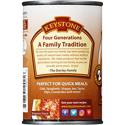 Keystone Meats Natural Ground Beef, 14 Ounce