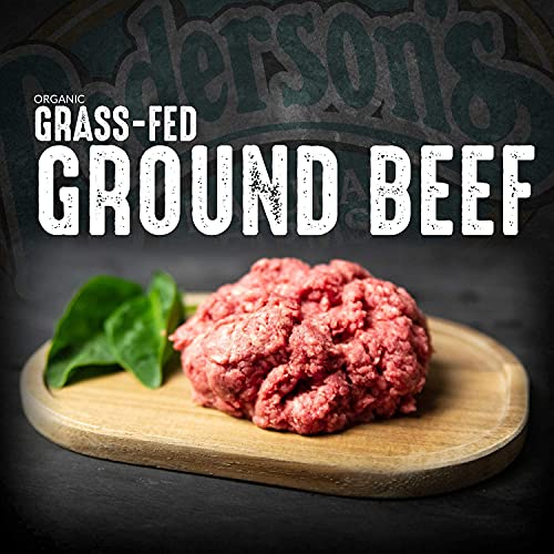 Organic Grass Fed Ground Beef 3 Pack, 85% Lean