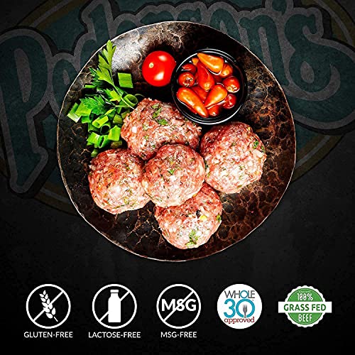 Organic Grass Fed Ground Beef 3 Pack, 85% Lean