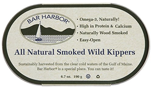 Smoked Wild Kippers, All-Natural, 6.7 oz