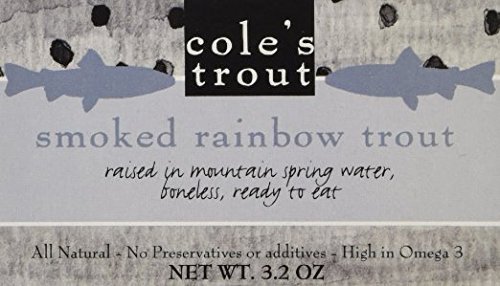 Applewood Smoked Rainbow Trout, 3.2 Oz. (Pack of 2)