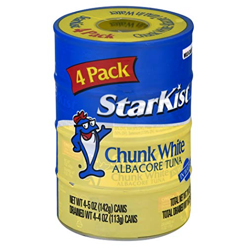 StarKist Chunk White Tuna in Water, 4 Cans