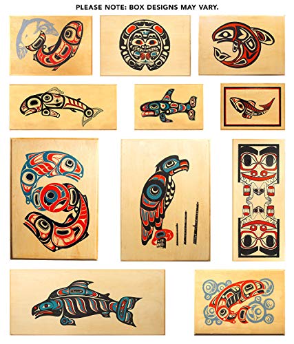 Alaska Smokehouse Smoked Salmon Fillet - Assorted Designs!