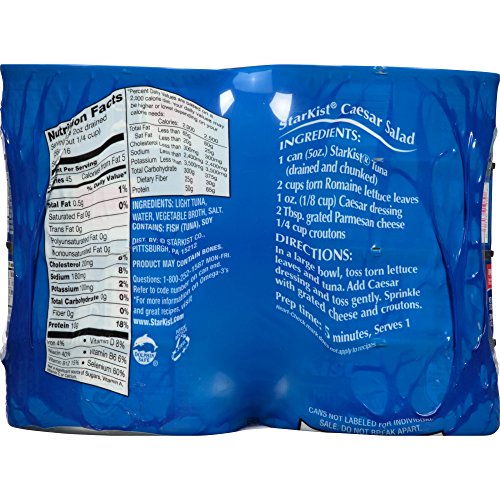 Starkist Chunk Light Tuna Water, 5oz - 8 Cans