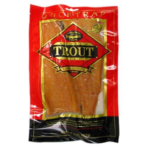 2 Packs: Ducktrap Smoked Rainbow Trout 8 Oz