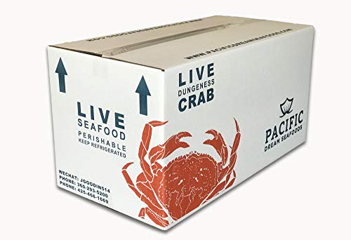Fresh 8 lb Live Dungeness Crab
