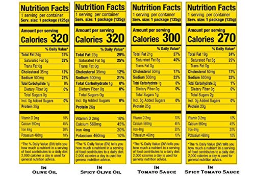 NURI Portuguese Sardines Variety Pack - 4 Flavors