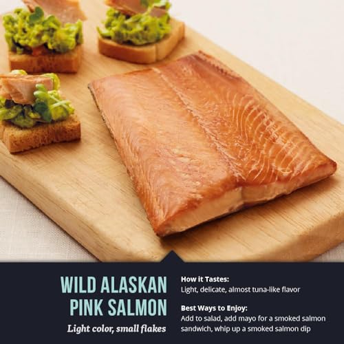 Wild Alaskan Smoked Salmon Trio - 18oz