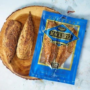 Ducktrap Peppered Smoked Mackerel Fillets - Pack of 6