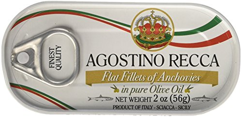 Agostino Recca Anchovy Fillets in Olive Oil