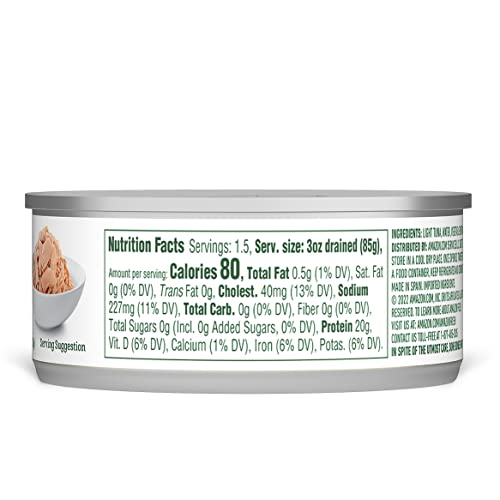 Light Tuna Chunk in Water, 5 oz Can