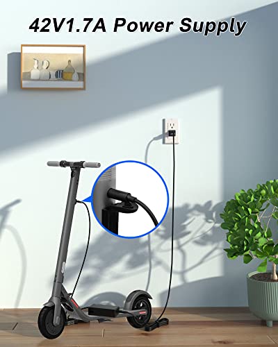 POANES Segway Ninebot Scooter Charger 42V 1.7A