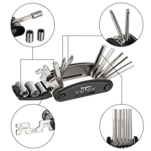 WOTOW 16-in-1 Bike Repair Tool Kit