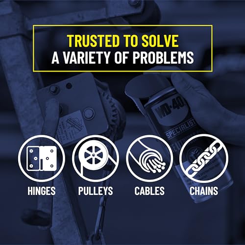 WD-40 White Lithium Grease Spray for Metal Use