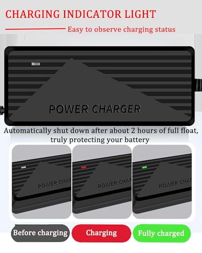 Eythyfy 42V Electric Scooter Fast Charger with 4 Plugs