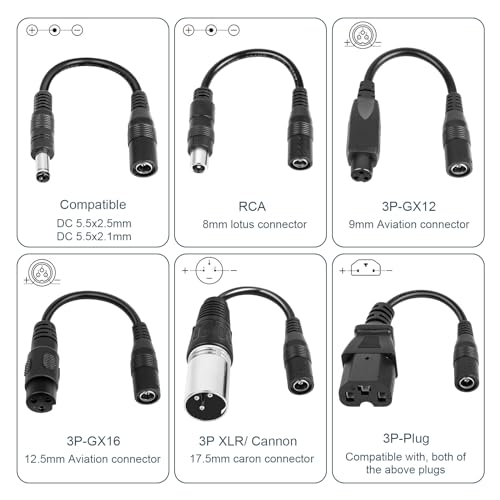 Fast 42V Scooter Charger with 6 Connections