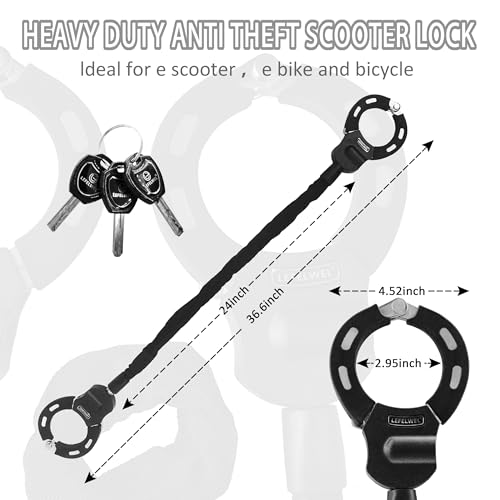 Anti-Theft Electric Scooter Chain Lock Accessories