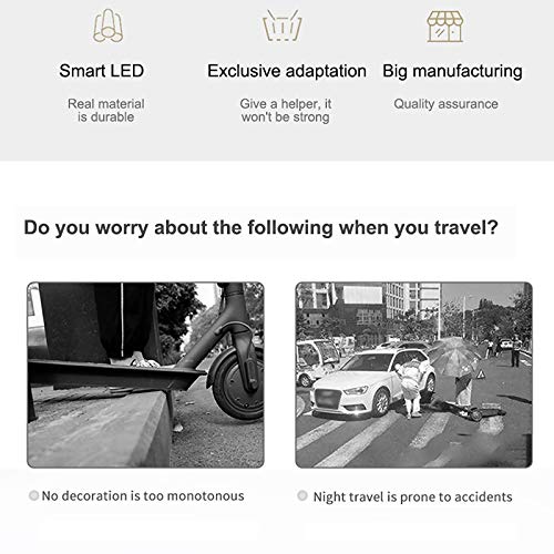 Colorful Waterproof LED Strip Light for Scooters