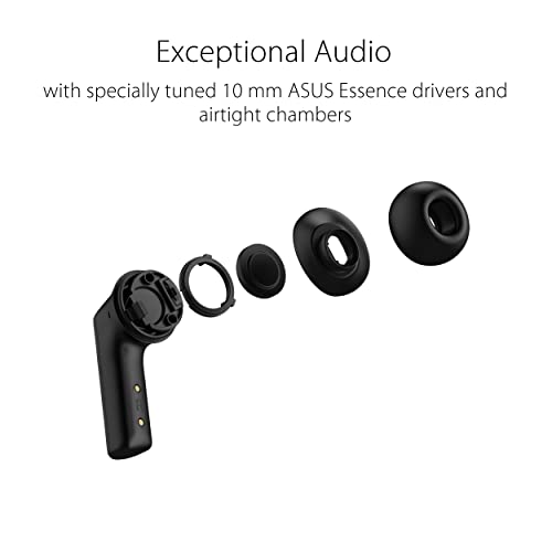 ASUS ROG Cetra Wireless Gaming Earbuds - Black