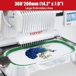 15-Needle TOYOT Commercial Embroidery Machine