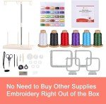 POOLIN EOC06 Embroidery Machine with Large Touchscreen