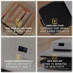 HTVRONT Automatic Heat Press for T-Shirts, 38x38cm