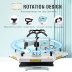 BetterSub 5-in-1 Heat Press Machine for Custom Clothing