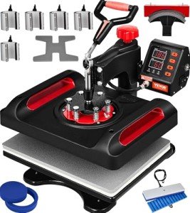 VEVOR 11-in-1 Heat Press Machine for Custom Apparel