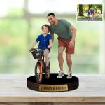 Custom Cartoon Family Figurine Desk Decor Gift