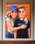 Personalized Cartoon Portraits for Couples and Friends